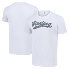 Winnipeg Jets Starter Tailsweep T-Shirt - White T-shirts