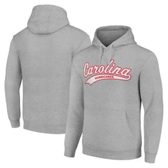 Carolina Hurricanes Starter Tailsweep Fleece Tri-Blend Pullover Hoodie - Heather Gray Hoodies