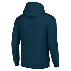 Seattle Kraken Starter Tailsweep Fleece Tri-Blend Pullover Hoodie - Deep Sea Blue Hoodies
