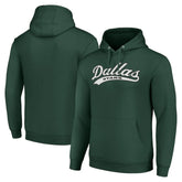 Dallas Stars Starter Tailsweep Fleece Tri-Blend Pullover Hoodie - Green Hoodies