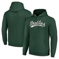 Dallas Stars Starter Tailsweep Fleece Tri-Blend Pullover Hoodie - Green Hoodies
