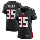 Natrone Brooks Atlanta Falcons Women's Team Game Jersey - Black for sale