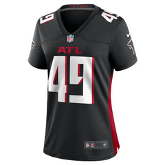 Liam McCullough Atlanta Falcons Women's Team Game Jersey - Black for sale