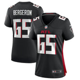 Matthew Bergeron Atlanta Falcons Women's Team Game Jersey - Black cheap