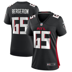 Matthew Bergeron Atlanta Falcons Women's Team Game Jersey - Black cheap