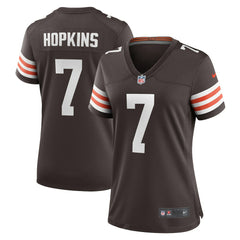 Dustin Hopkins Cleveland Browns Women's Team Game Jersey - Brown outlet