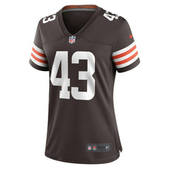 Mohamoud Diabate Cleveland Browns Women's Team Game Jersey - Brown discount