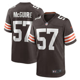 Isaiah McGuire Cleveland Browns Team Game Jersey - Brown sale