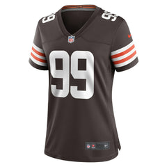 Za'Darius Smith Cleveland Browns Women's Team Game Jersey - Brown online