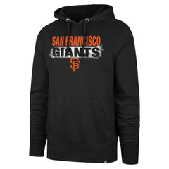 San Francisco Giants Base Slide Headline Pullover Hoodie Black