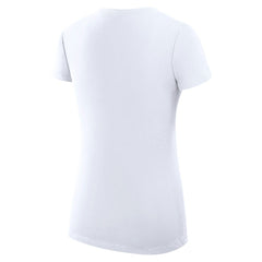 Cincinnati Reds G-III 4Her by Carl Banks Women's Super-Slim Fit Lightweight City Graphic V-Neck T-Shirt White