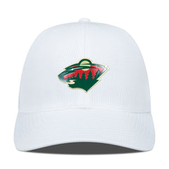 Minnesota Wild Levelwear Zephyr Adjustable Hat - White Hats