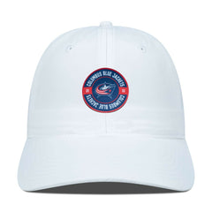 Columbus Blue Jackets Levelwear Women's Haven Adjustable Hat - White Hats