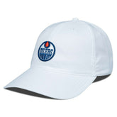 Edmonton Oilers Levelwear Matrix Adjustable Hat - White Hats