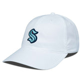 Seattle Kraken Levelwear Matrix Adjustable Hat - White Hats
