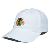 Chicago Blackhawks Levelwear Matrix Adjustable Hat - White Hats