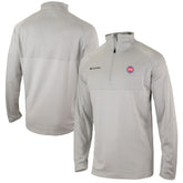 Detroit Pistons Omni-Wick Rockin' It Quarter-Zip Pullover Top sale - Heather Gray online