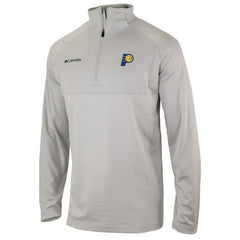 Indiana Pacers Omni-Wick Rockin' It Quarter-Zip Pullover Top - Heather Gray discount