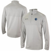 Minnesota Timberwolves Omni-Wick Rockin' It Quarter-Zip Pullover Top - Heather Gray for sale