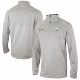 Oklahoma City Thunder Omni-Wick Rockin' It Quarter-Zip Pullover Top - Heather Gray on sale