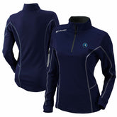 Minnesota Timberwolves Women's Omni-Wick Shotgun Quarter-Zip Pullover Top - Navy on sale