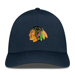 Chicago Blackhawks Levelwear Zeta Flex Hat - Black Hats