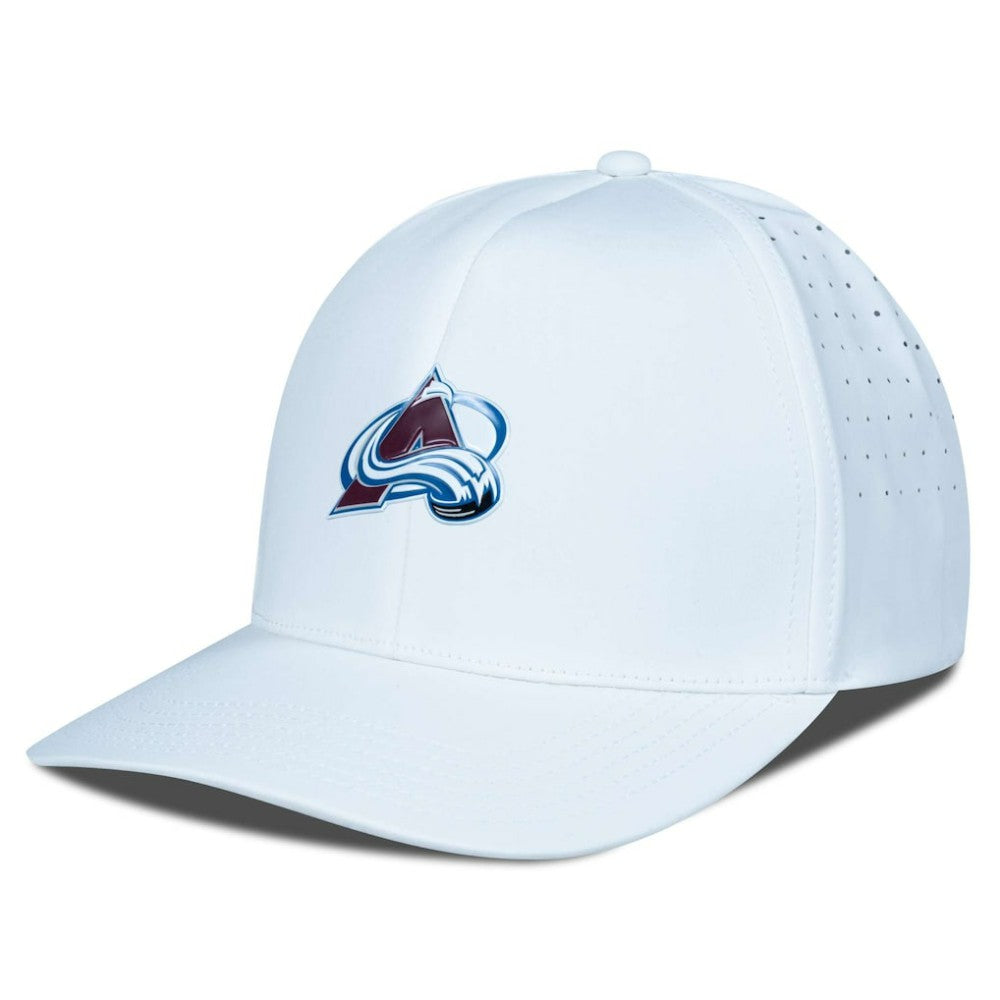 Colorado Avalanche Levelwear Zeta Flex Hat - White Hats