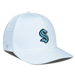 Seattle Kraken Levelwear Zeta Flex Hat - White Hats