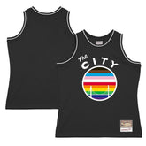 Golden State Warriors Hardwood Classic Pride Jersey sale - Black shop