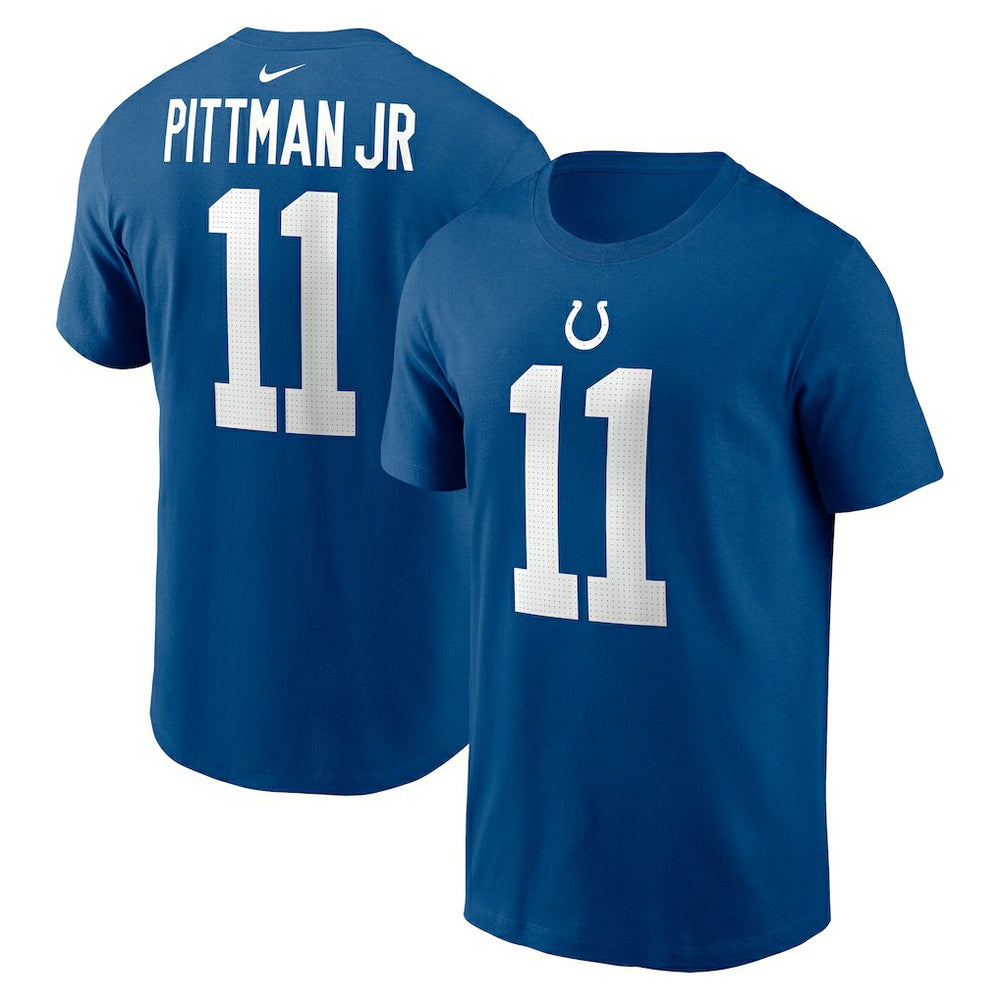Michael Pittman Jr. Indianapolis Colts Player Name & Number T-Shirt - Royal discount