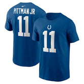 Michael Pittman Jr. Indianapolis Colts Player Name & Number T-Shirt - Royal discount