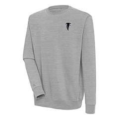 Atlanta Falcons Adult Throwback Logo Victory Pullover Sweatshirt - Heather Gray for sale