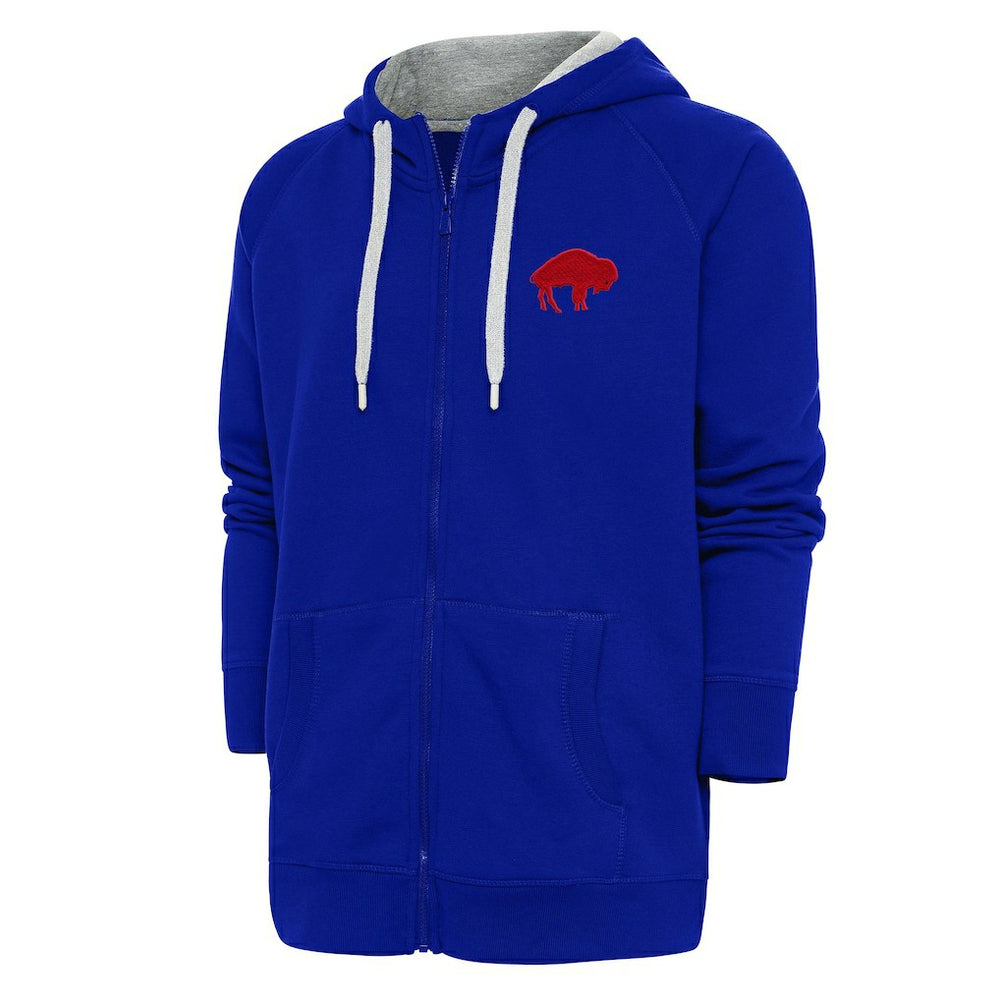 Buffalo Bills Adult Throwback Logo Victory Full-Zip Hoodie - Royal outlet