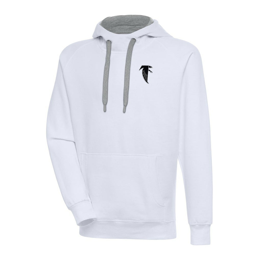 Atlanta Falcons Adult Throwback Logo Victory Pullover Hoodie - White cheap