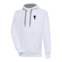 Atlanta Falcons Adult Throwback Logo Victory Pullover Hoodie - White cheap