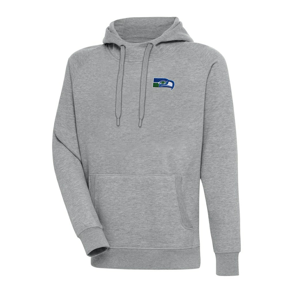 Seattle Seahawks Adult Throwback Logo Victory Pullover Hoodie - Heather Gray cheap