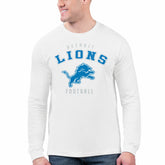 Detroit Lions Starter Logo Graphic Long Sleeve T-Shirt - White online