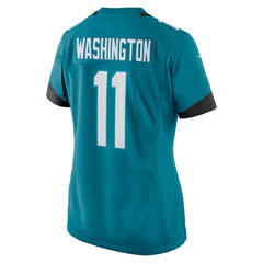 Parker Washington Jacksonville Jaguars Women's Team Game Jersey - Teal outlet