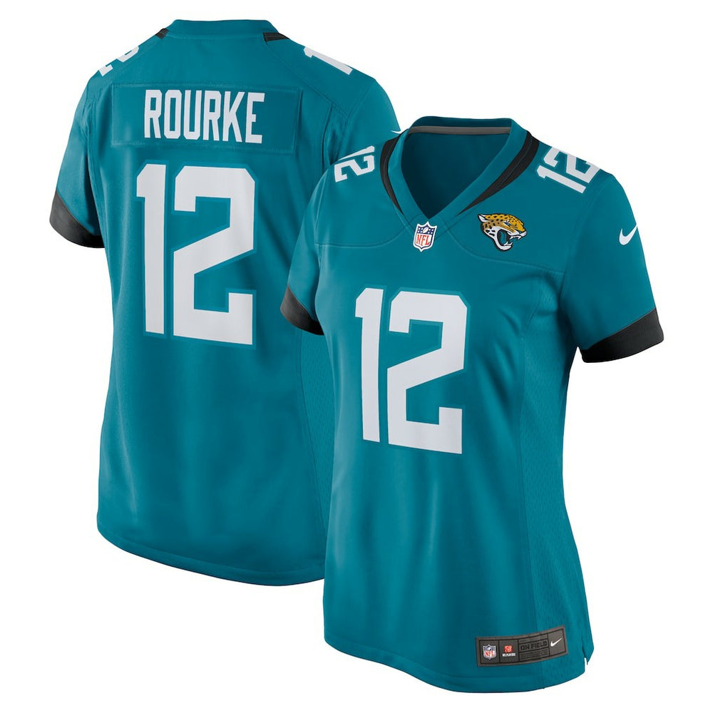 Nathan Rourke Jacksonville Jaguars Women's Team Game Jersey - Teal for sale
