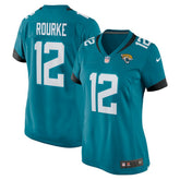 Nathan Rourke Jacksonville Jaguars Women's Team Game Jersey - Teal for sale