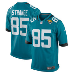 Brenton Strange Jacksonville Jaguars Team Game Jersey - Teal sale