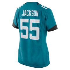 Dequan Jackson Jacksonville Jaguars Women's Game Jersey - Teal online