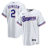 Marcus Semien Texas Rangers Youth Home Replica Player Jersey White