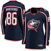 Kirill Marchenko Columbus Blue Jackets Fanatics Women's Home Breakaway Player Jersey - Navy Jerseys