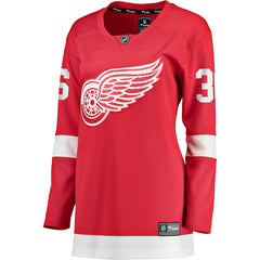 Christian Fischer Detroit Red Wings Fanatics Women's Home Breakaway Player Jersey - Red Jerseys