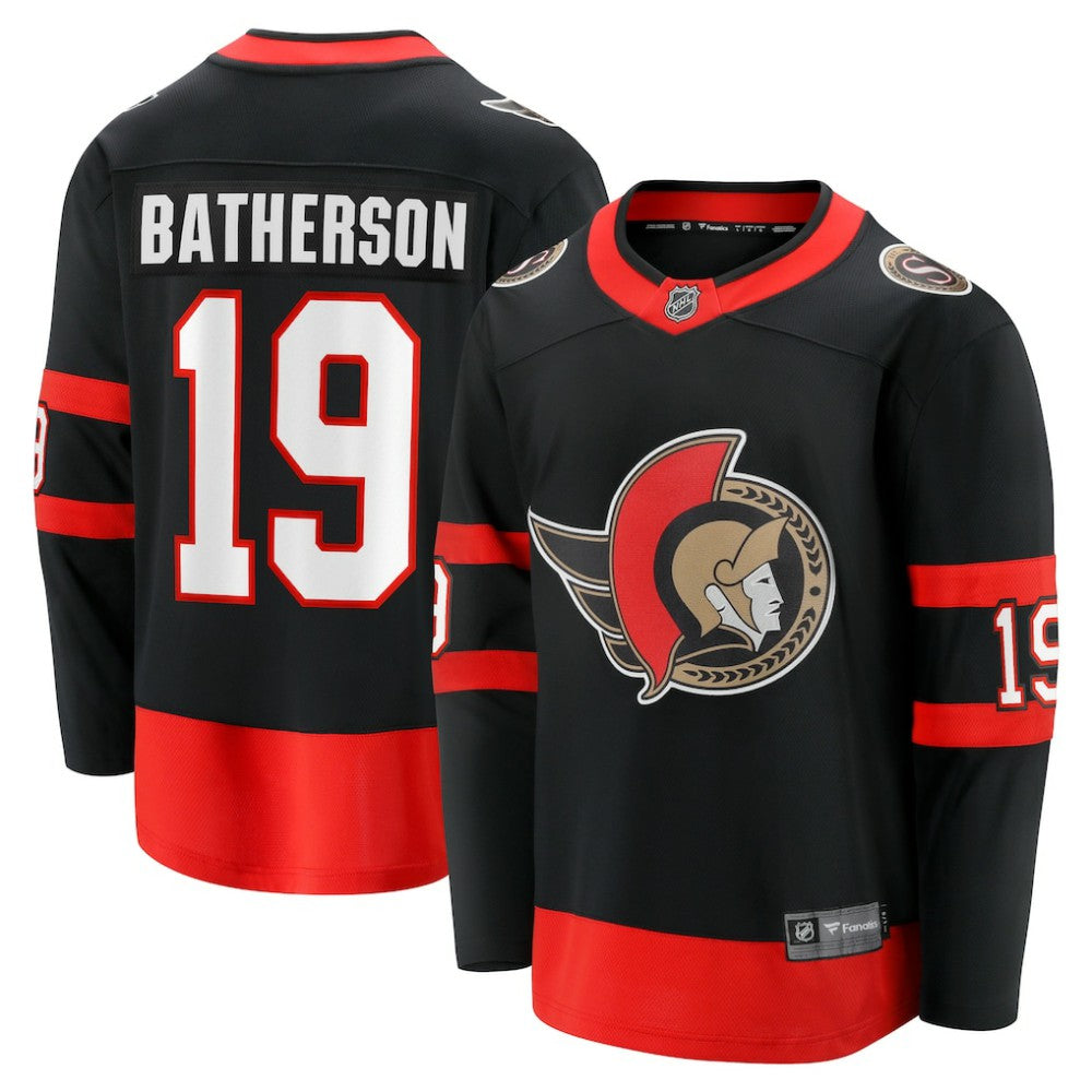 Drake Batherson Ottawa Senators Fanatics Home Breakaway Jersey - Black Jerseys