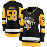 Kris Letang Pittsburgh Penguins Fanatics Women's Home Breakaway Player Jersey - Black Jerseys