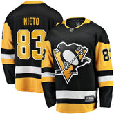 Matt Nieto Pittsburgh Penguins Fanatics Home Breakaway Jersey - Black Jerseys