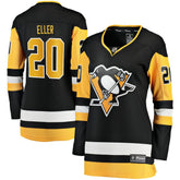 Lars Eller Pittsburgh Penguins Fanatics Women's Home Breakaway Player Jersey - Black Jerseys