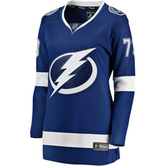 Conor Sheary Tampa Bay Lightning Fanatics Women's Home Breakaway Player Jersey - Blue Jerseys